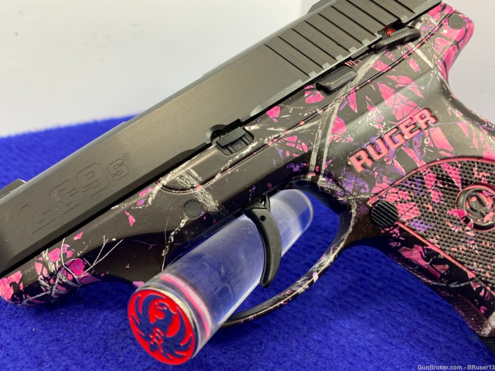 2015 Ruger LC9S 9mm Black 3.12" *DAVIDSONS EXCLUSIVE MUDDY GIRL CAMO FRAME*-img-5