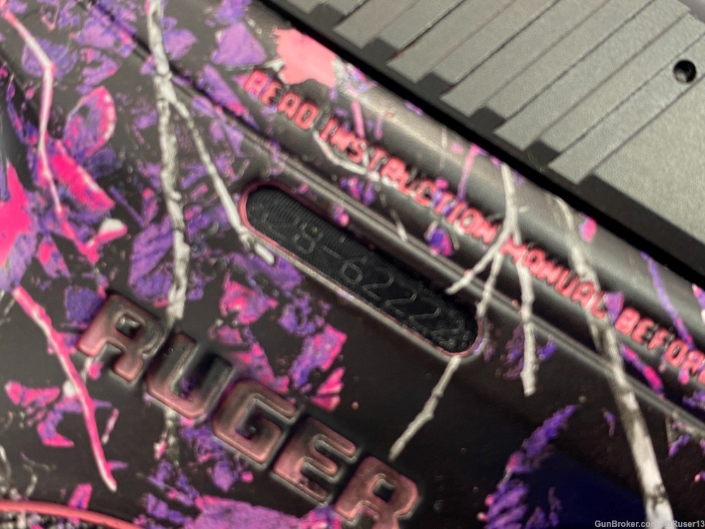 2015 Ruger LC9S 9mm Black 3.12" *DAVIDSONS EXCLUSIVE MUDDY GIRL CAMO FRAME*-img-12