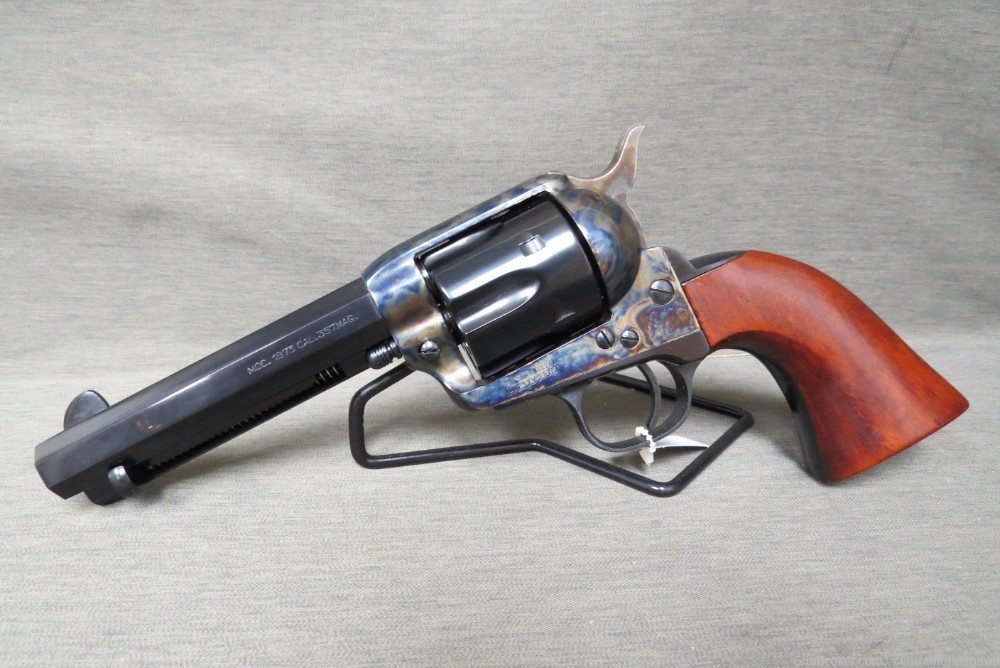 Taylor's Uberti Drifter .357 mag SA Revolver Taylors 556104 4.75" Octagon-img-1