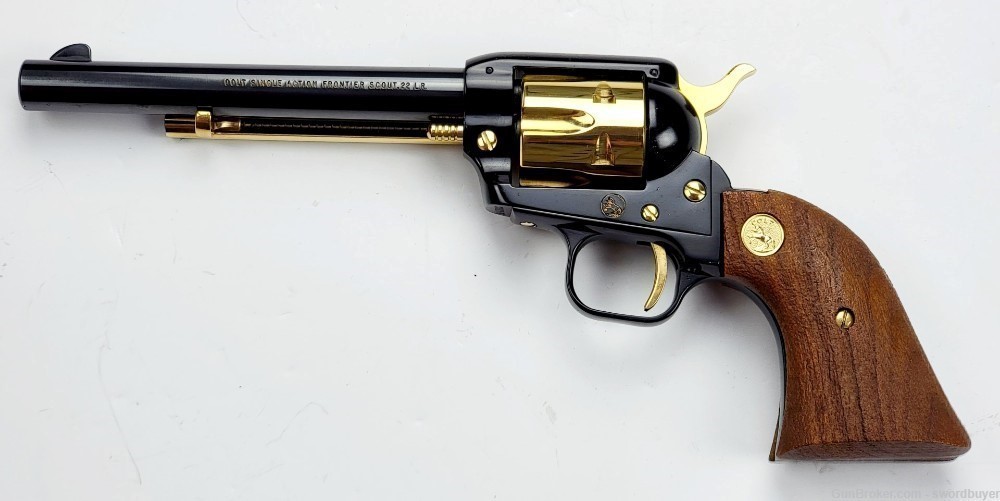 Cased Colt Golden Spike Commemorative Frontier Scout .22 SAA Revolver C&R! -img-37