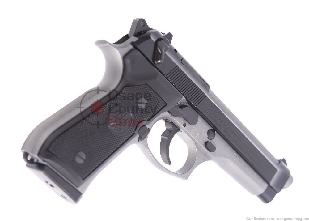 Beretta 92FS (Gray / Black ) 4.9" 9mm-img-6