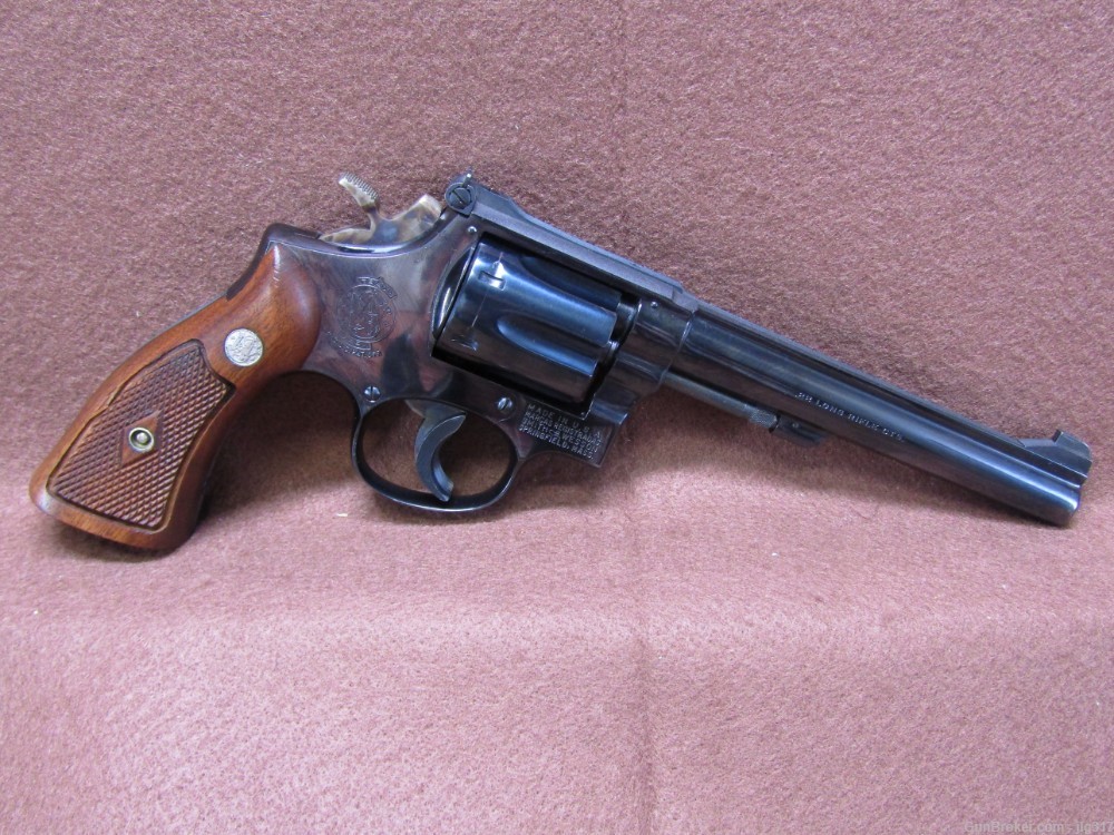 Smith & Wesson 17-2 22 LR 6 Shot Double Action Revolver 5.75" BBL-img-0