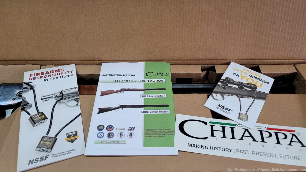 Taylors Co Chiappa 1892 lever action rifle .45LC new in box-img-27