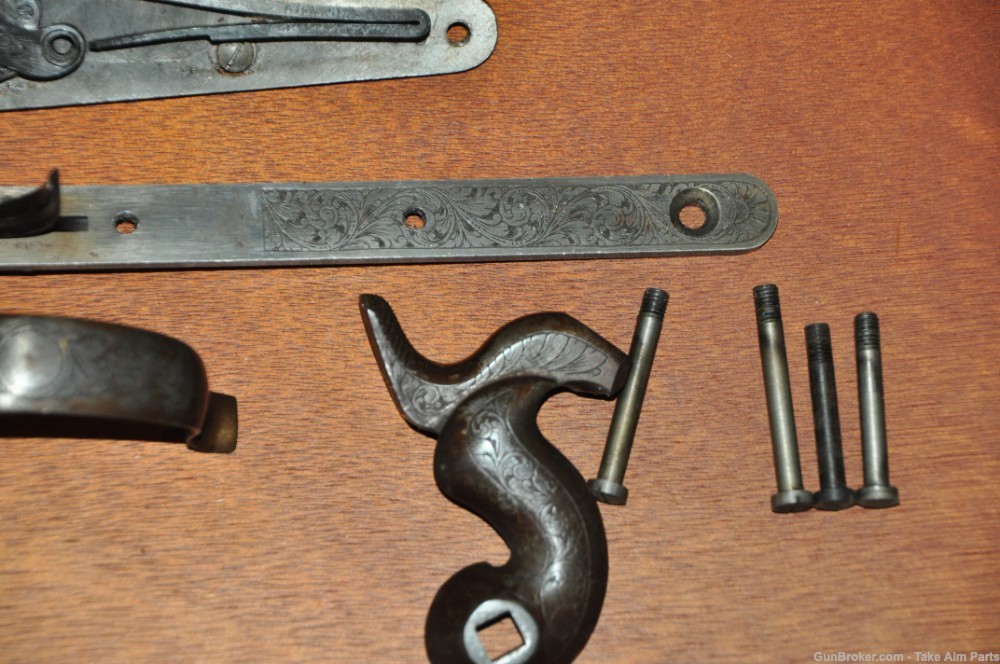 Sharps Old Reliable 45-70 US Gov't Side Plate Trigger Hammer & Parts-img-8