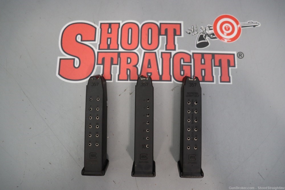 Box o' Three Glock G31 Gen3 .357SIG Magazines-img-4