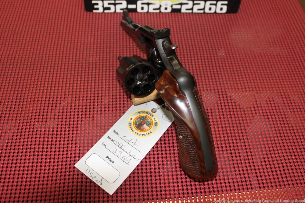  Colt Official Police .38spl 1961' Revolver 6 shot                         -img-4