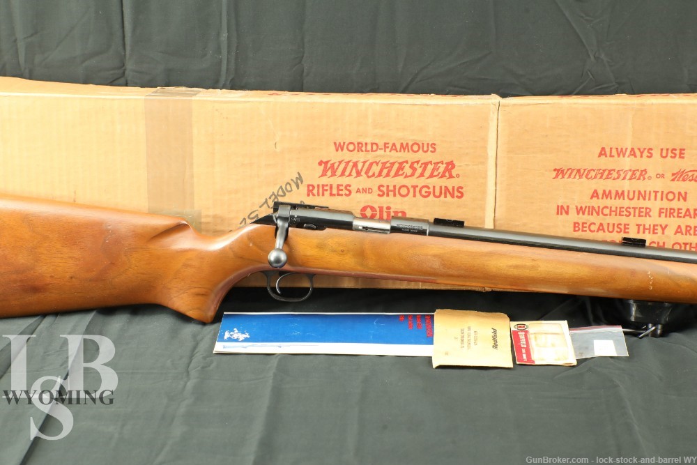 Winchester Model 52D 52-D Target .22 LR Single Shot Bolt Rifle, 1965 C&R-img-0