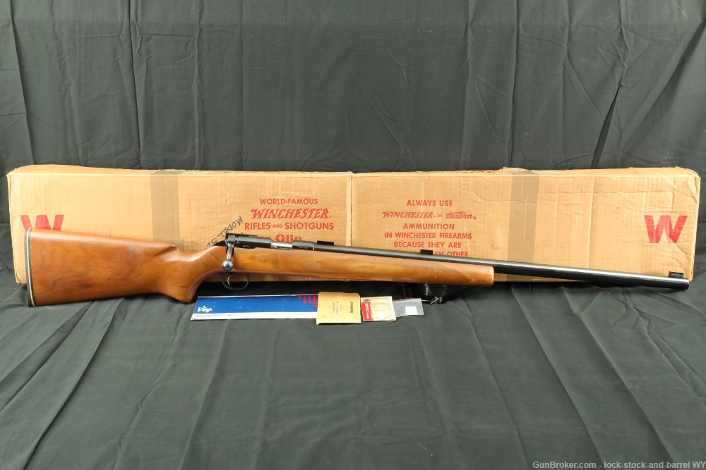 Winchester Model 52D 52-D Target .22 LR Single Shot Bolt Rifle, 1965 C&R-img-3