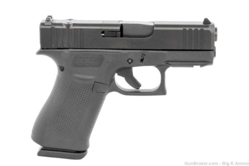 Glock 43x MOS Subcompact Handgun 9mm Luger 10rd Magazines (2) 3.41" Barrel-img-1