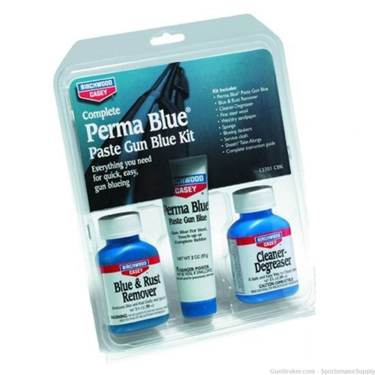 Birchwood Casey Perma Blue Paste Gun Blue Kit 13701 NIB!!-img-0