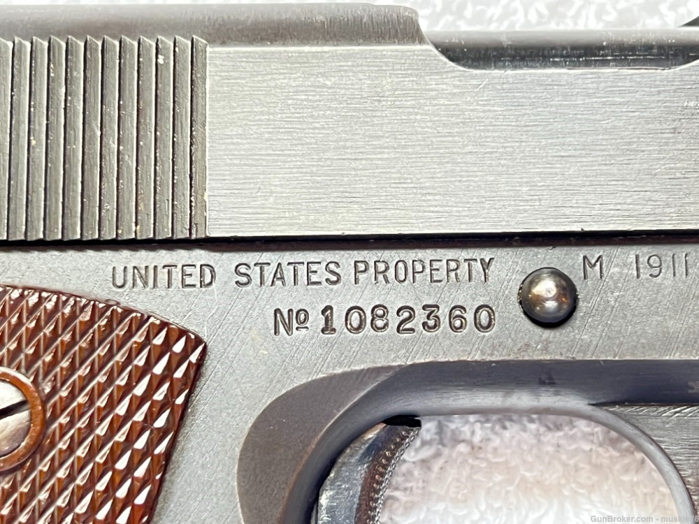 Rare Original Union Switch WW2 M1911A1 1911A1 Dulite High Standard C&R-img-0