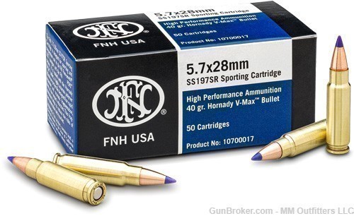 FN Ammo 5.7X28 MM Poly Tip 50 rds NIB No Credit Card Fee May Be Restricted -img-0