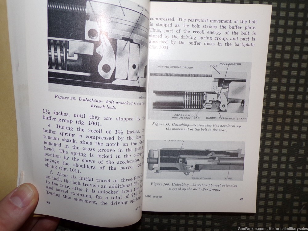 1955 US Army FM 23-65 Browning Machine Gun Caliber .50 HB M2 Field Manual-img-5