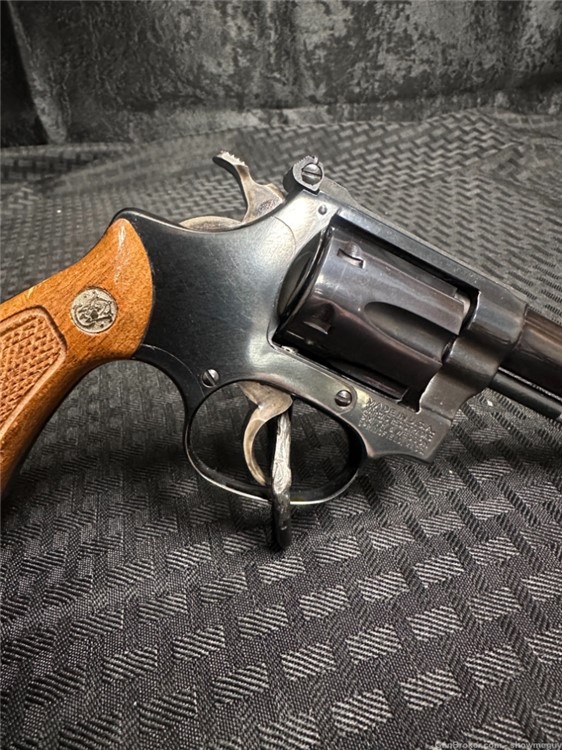 SMITH AND WESSON MODEL 34. 22 LR. GOOD CONDITION!-img-7