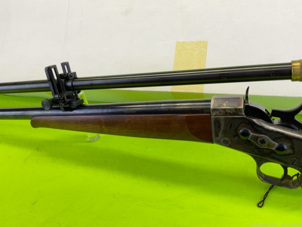 Pedersoli Remington Rolling Block 30-40 Krag Sporting Rifle 28 In Malcolm -img-20