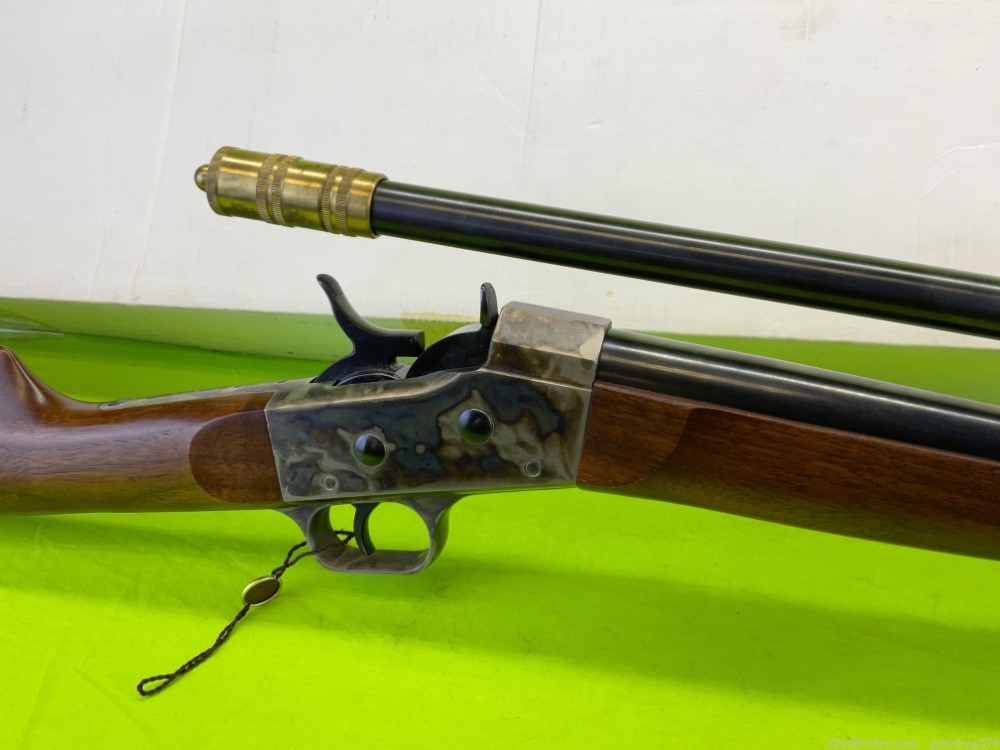 Pedersoli Remington Rolling Block 30-40 Krag Sporting Rifle 28 In Malcolm -img-4