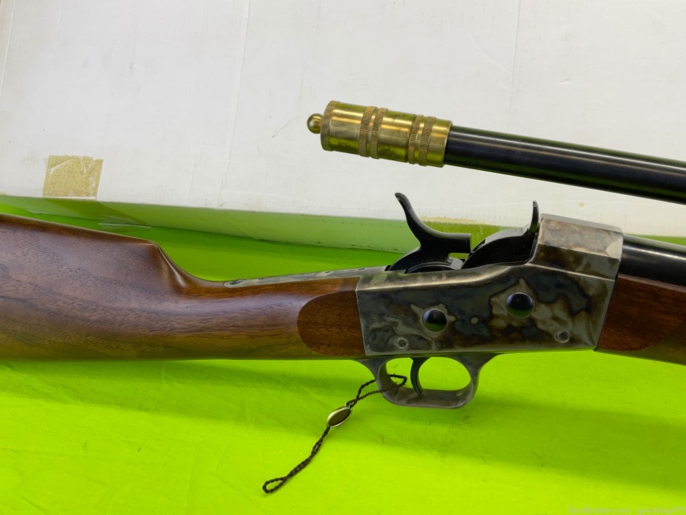 Pedersoli Remington Rolling Block 30-40 Krag Sporting Rifle 28 In Malcolm -img-3