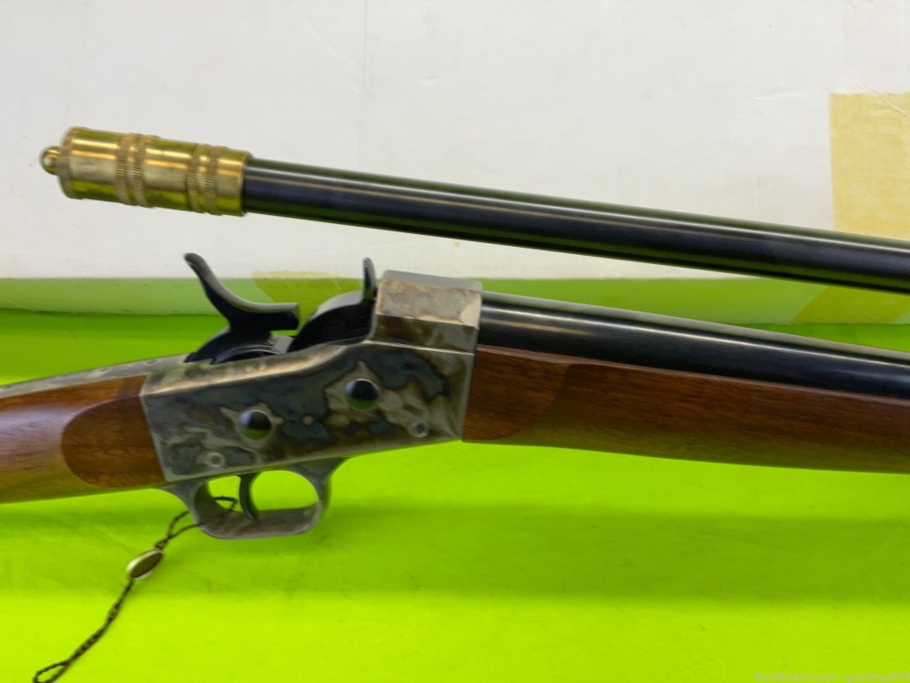 Pedersoli Remington Rolling Block 30-40 Krag Sporting Rifle 28 In Malcolm -img-6