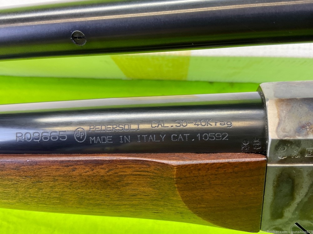 Pedersoli Remington Rolling Block 30-40 Krag Sporting Rifle 28 In Malcolm -img-26