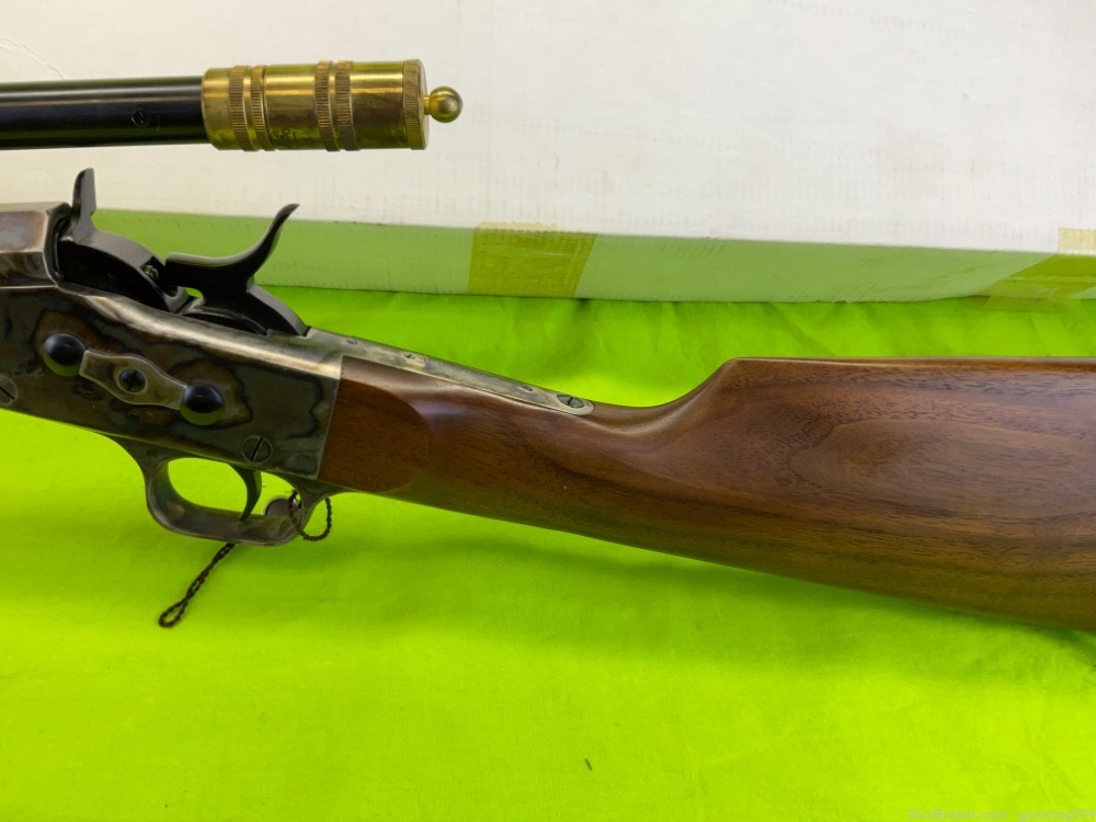 Pedersoli Remington Rolling Block 30-40 Krag Sporting Rifle 28 In Malcolm -img-18