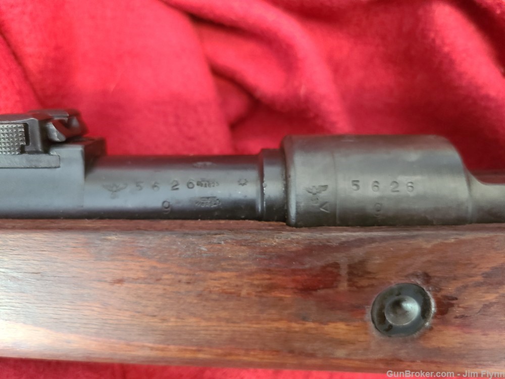Mauser K98 WW II German 8mm Waffen marked - Exc BNZ41-img-12