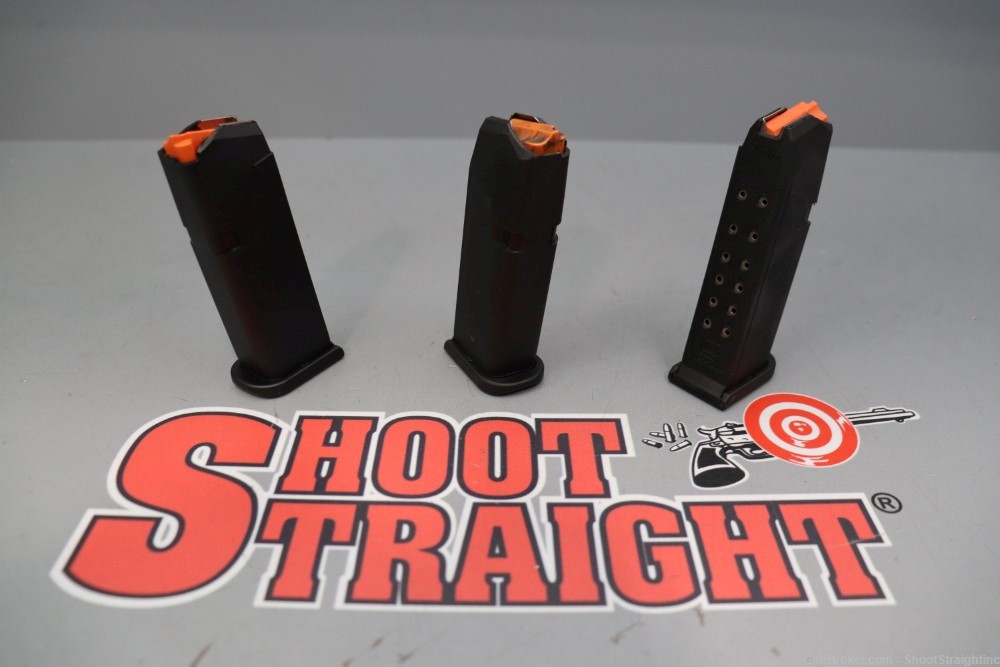 Box o' Three Glock G19 Gen5 9mm 15-Round Magazines-img-0