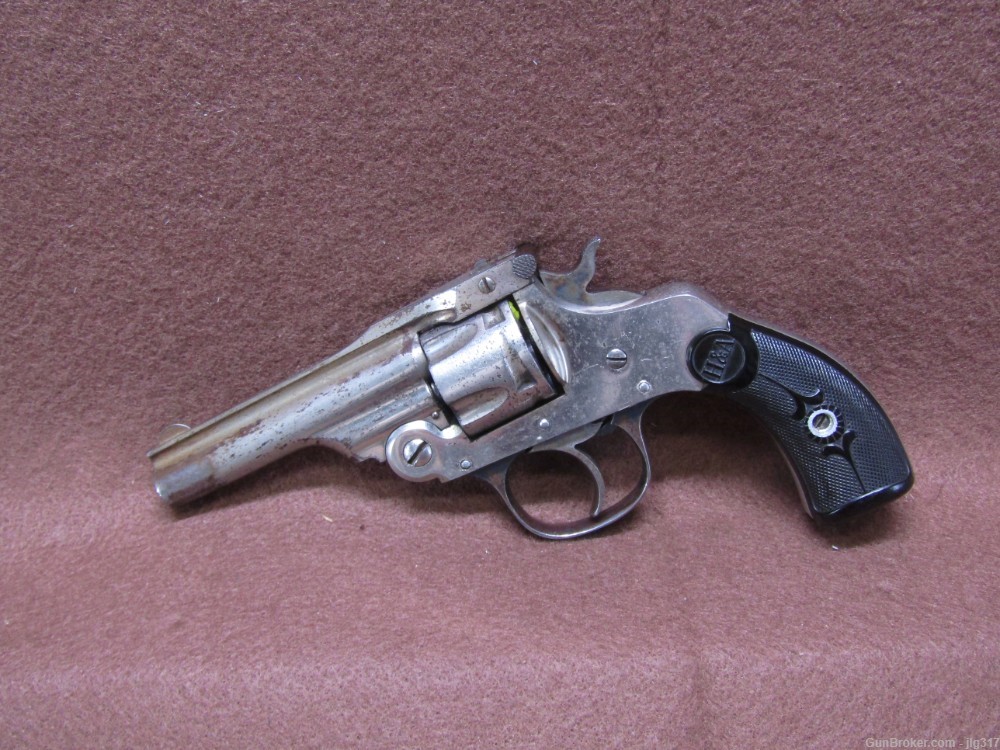 Hopkins & Allen 32 Cal 5 Shot Top Break Double Action Revolver C&R Okay-img-6
