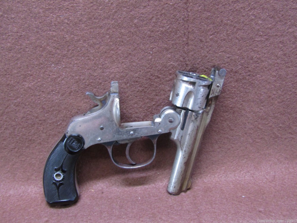 Hopkins & Allen 32 Cal 5 Shot Top Break Double Action Revolver C&R Okay-img-5