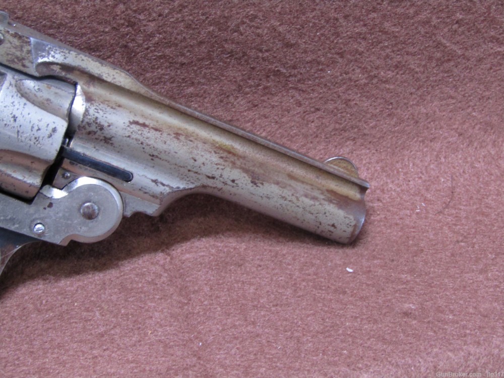 Hopkins & Allen 32 Cal 5 Shot Top Break Double Action Revolver C&R Okay-img-3