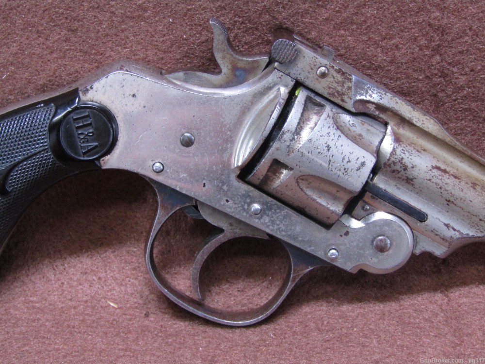 Hopkins & Allen 32 Cal 5 Shot Top Break Double Action Revolver C&R Okay-img-2