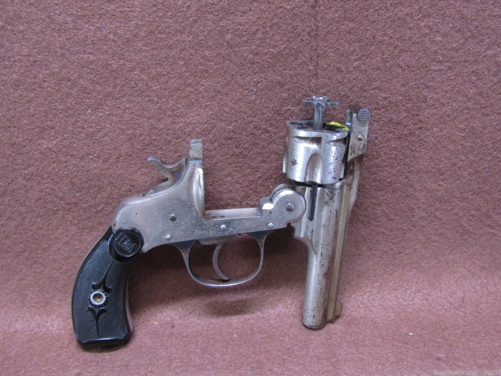 Hopkins & Allen 32 Cal 5 Shot Top Break Double Action Revolver C&R Okay-img-4