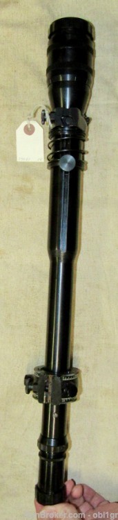 Vintage Bausch & Lomb BALvar 24 Target Rifle Scope In Box-img-2