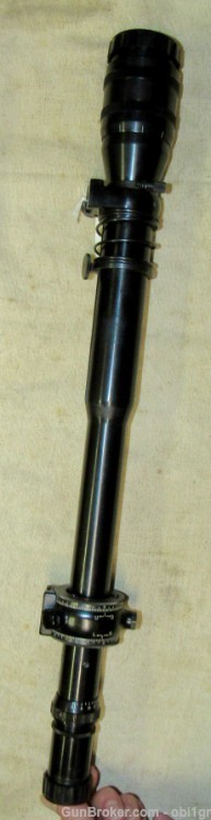 Vintage Bausch & Lomb BALvar 24 Target Rifle Scope In Box-img-3