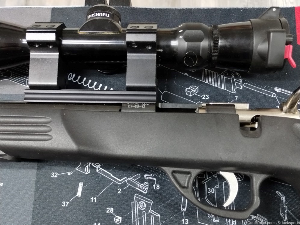Keystone (KSA) 22mag single shot bolt action pistol w/ scope-img-2