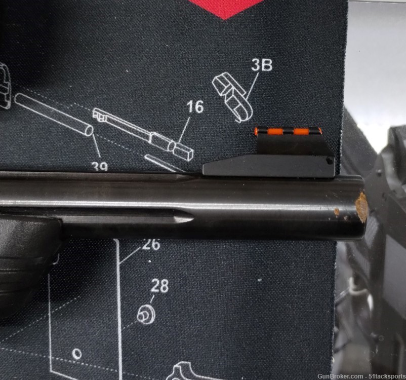 Keystone (KSA) 22mag single shot bolt action pistol w/ scope-img-3