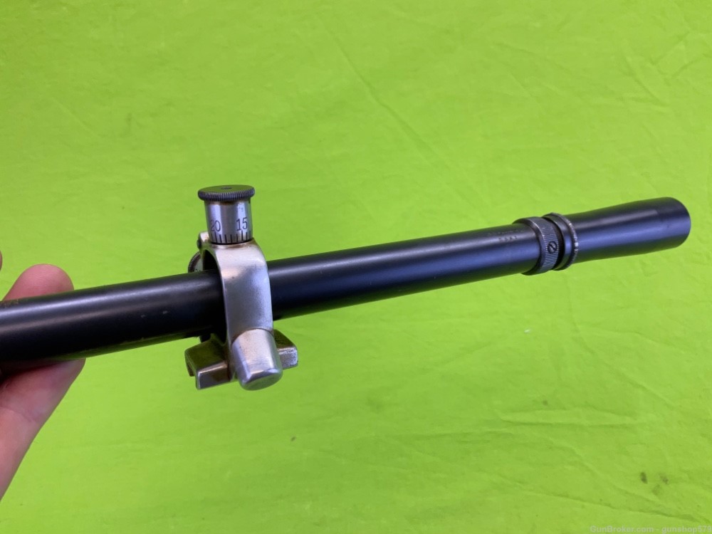 Fecker Hunting Scope Small Game Target 3/4 Tube Fixed Power 6X Unertl Lyman-img-5