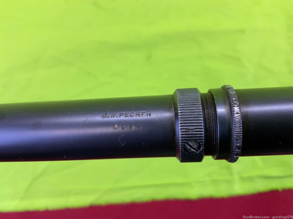 Fecker Hunting Scope Small Game Target 3/4 Tube Fixed Power 6X Unertl Lyman-img-10