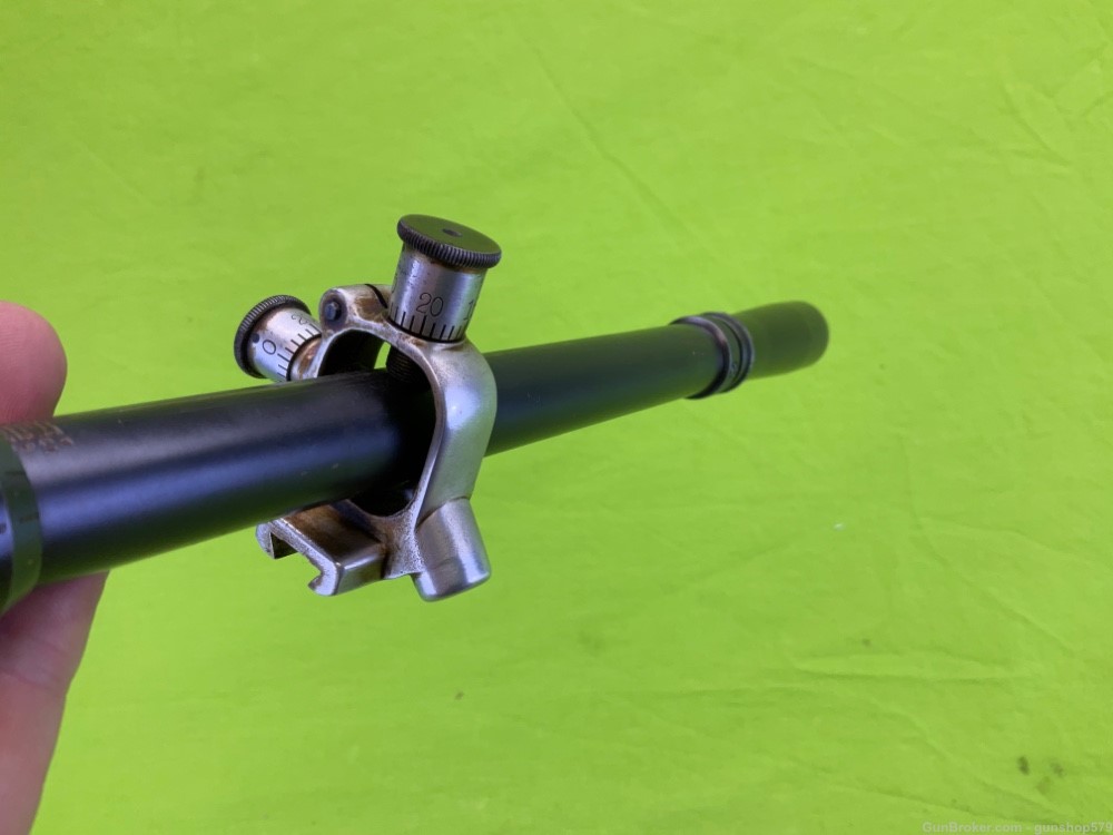 Fecker Hunting Scope Small Game Target 3/4 Tube Fixed Power 6X Unertl Lyman-img-6