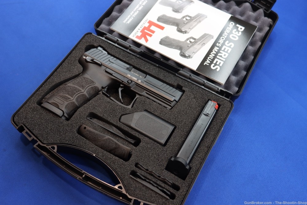 Heckler & Koch H&K P30S V3 Pistol 9MM 17RD Night Sights Manual Safety P30 S-img-1