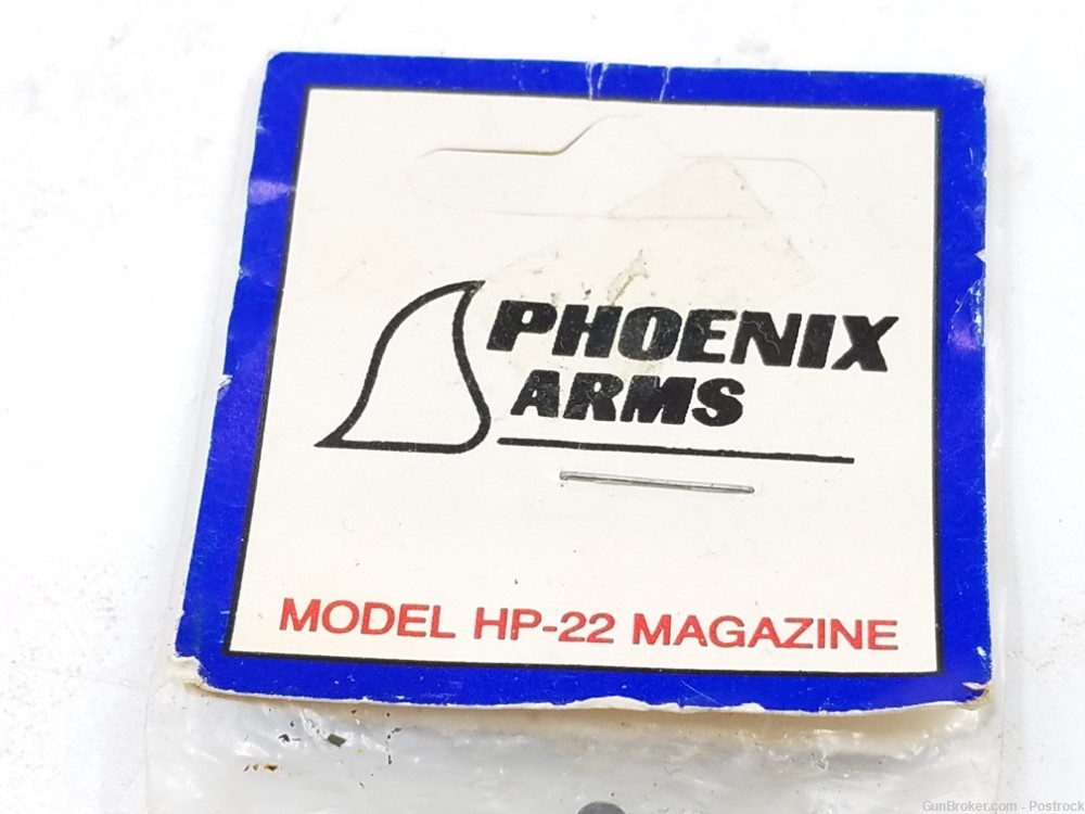 One Phoenix Arms HP22 HP 22 HP22A 11rd 22LR Pistol Magazine w/ Flat Base-img-2