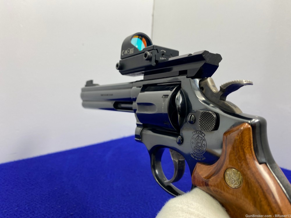 1990 Smith Wesson 14-5 .38 Spl Blue 6" *MOUNTED C-MORE RTS RED DOT SIGHT*-img-41