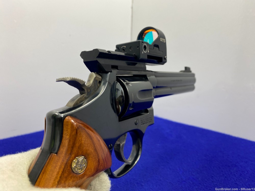 1990 Smith Wesson 14-5 .38 Spl Blue 6" *MOUNTED C-MORE RTS RED DOT SIGHT*-img-40
