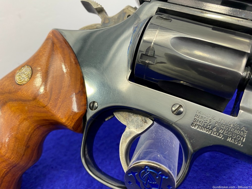 1990 Smith Wesson 14-5 .38 Spl Blue 6" *MOUNTED C-MORE RTS RED DOT SIGHT*-img-22