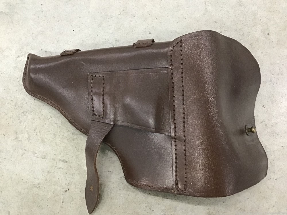 Unissued East German Makarov Leather Holster Penny Auction NR 0.01-img-2