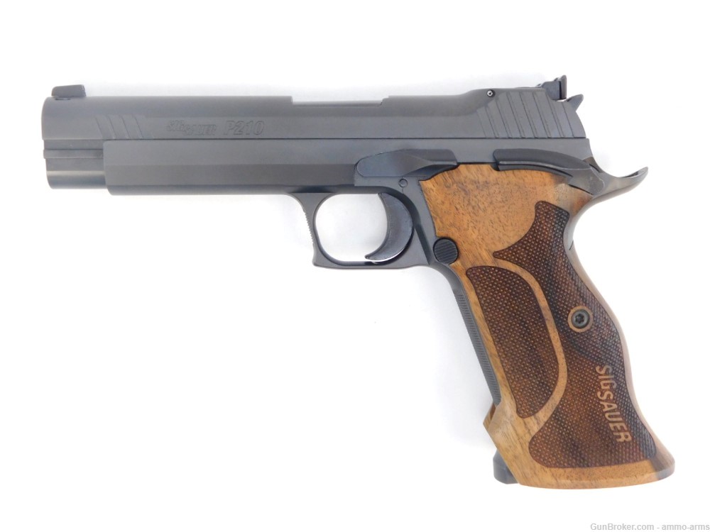 2019 Sig Sauer P210 Target 9mm Luger 5" - Used Like New-img-5