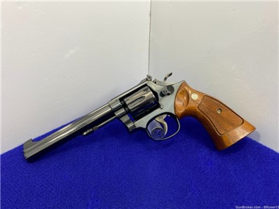 1977 Smith Wesson 14-4 .38 Spl Blue 6" *CLASSIC DOUBLE-ACTION REVOLVER*