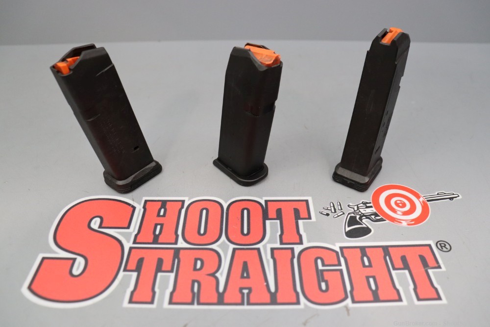 Box o' Three Glock & Magpul G19 Gen5 9mm 15-Round Magazines-img-0