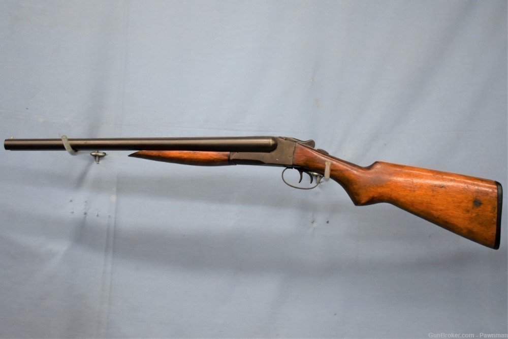 Springfield SxS 16G shotgun made 1966 Coach Gun conversion-img-4