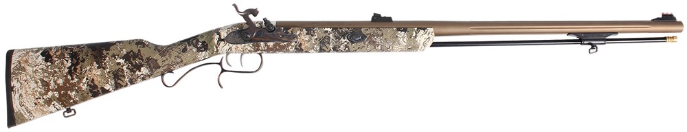 Traditions ShedHorn 50 Cal Musket 26 Fluted Black Powder Rifle R3980525-img-0