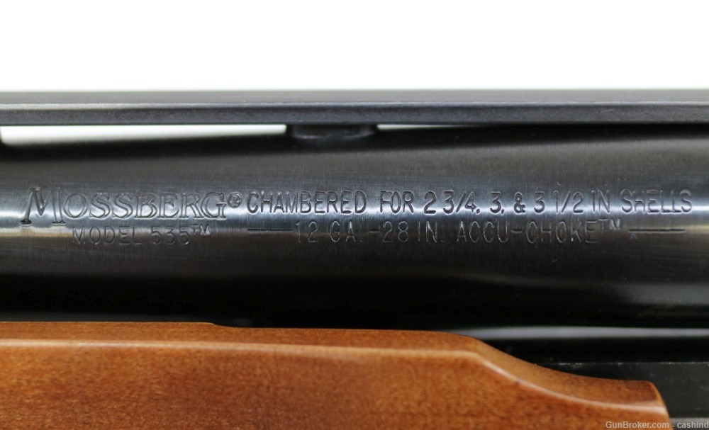 Mossberg Model 535 12ga 28” Pump Shotgun – Walnut-img-14